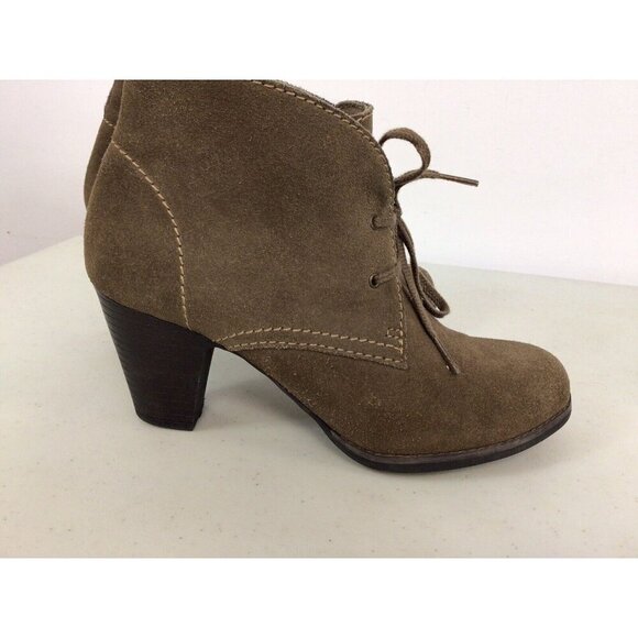 Clarks Suede Ankle Boots Womens 9 - Picture 6 of 7